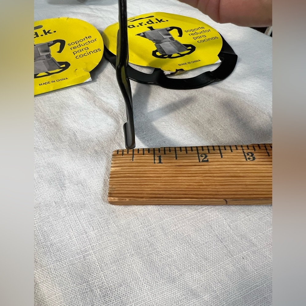 Black Stove Support Ring - Picture 5 of 11